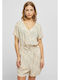 Damen Einteiler Shorts Beige