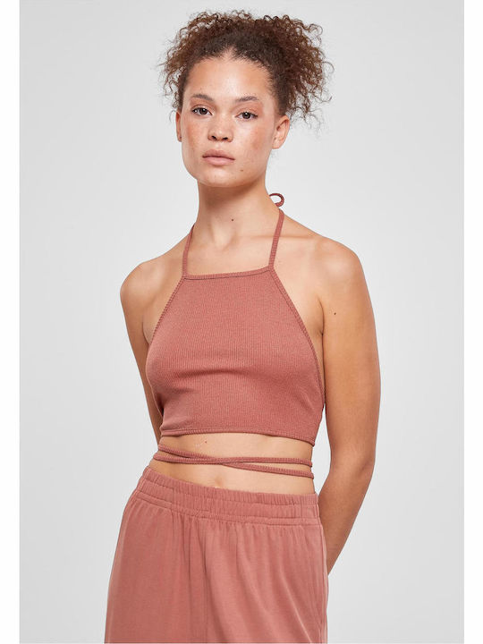 Urban Classics Γυναικείο Αθλητικό Crop Top Αμάν...