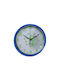 Wall Clock Blue Ø26cm