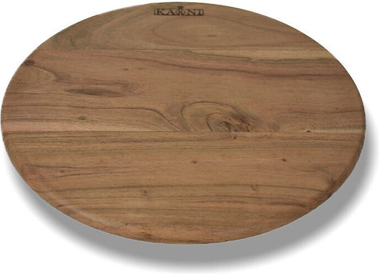 Nakaro Wood Wooden Serving Platter Rotating 35x35x4cm