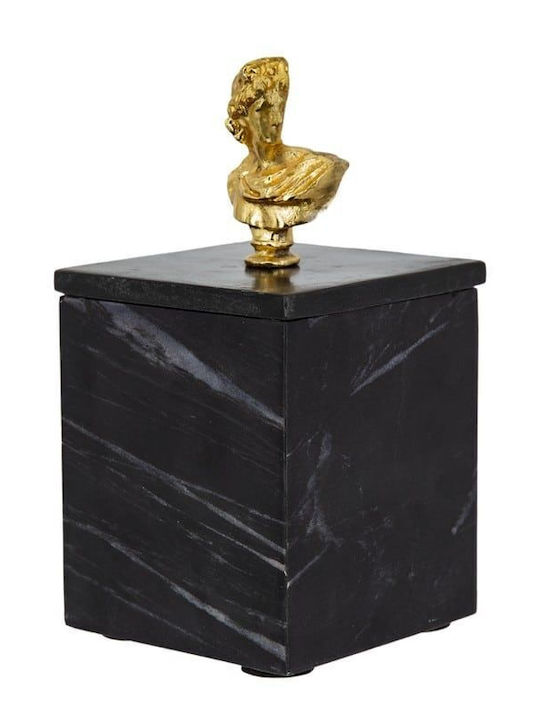 Artekko Διακοσμητικό Κουτί Ξύλινο 10.2x10.2x20.3cm