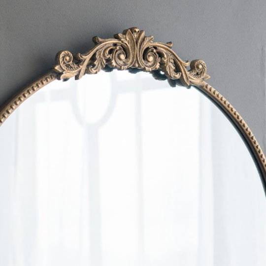 Artekko 82189-GOLD-DS Καθρέπτης Χρυσός Διαμέτρου 76.2cm Artekko 82189-GOLD-DS Καθρέπτης Χρυσός Διαμέτρου 76.2cm