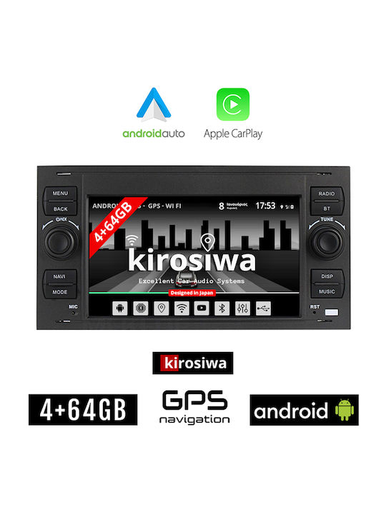 Kirosiwa Ηχοσύστημα Αυτοκινήτου για Ford Kuga 20052008 (Bluetooth/USB