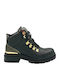 Courtney Safari Peak Women's Ankle Boots Black