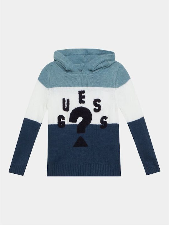 Guess Kids Sweater Long Sleeve Blue