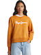 'nanette' Women's Sweatshirt Yellow