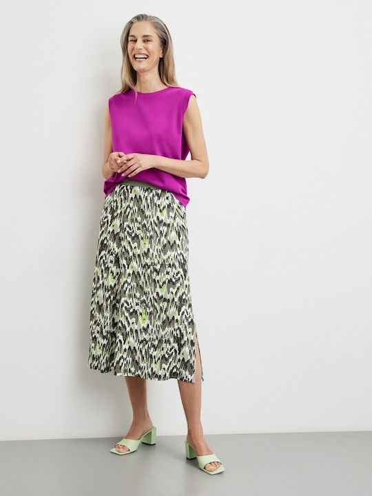 Gerry Weber Midi Skirt in Green color