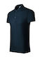 Piccolio Men's Short Sleeve Promotional T-Shirt Navy Blue
