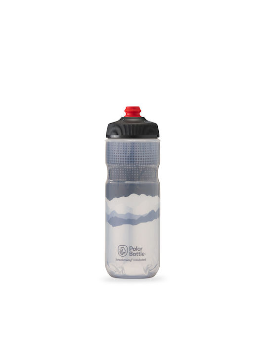 Polar Cycling Plastic Water Bottle 590ml Gray