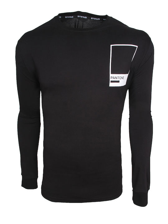 Stefansxxl Men's Long Sleeve Blouse Black