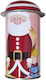 XMASfest Metalic Crăciun Cutie pentru Cadou Multicolor 11x5cm.