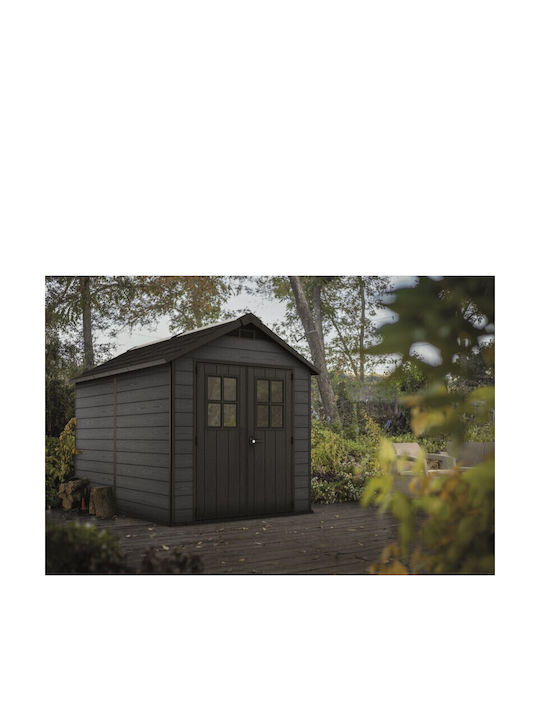 Kunststoff Gartenhaus Newton 7511 Länge 2,28 m Breite 3,5 m Höhe 2,52 m