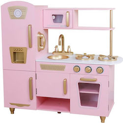 Joyland Kids Kitchen Retro made of Wood for 3+ Years Old 89 cm.