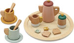 Joyland Tea Set Toy Earth made of Wood for 3+ Years Old 10.2 cm.