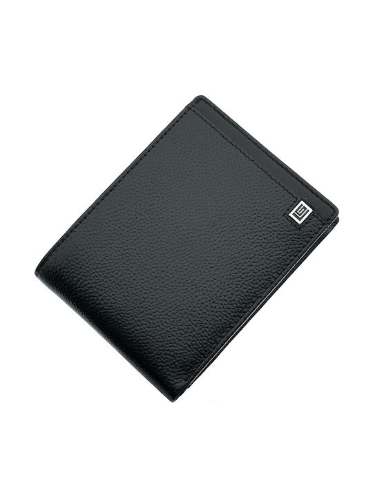 Guy Laroche Men's Leather Wallet with RFID Black