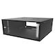 Canovate Wandmontiert Rack-Schrank 4U 60x60cm Schwarz WC1S-9-0466A