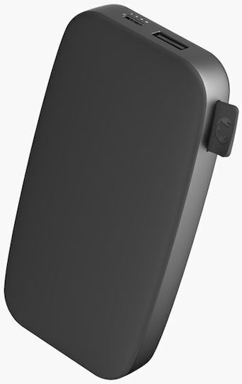 Fresh 'n Rebel Power Bank 12000mAh 10W με Θύρα USB-A και Θύρα USB-C Storm Grey