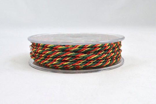 LiebeQueen Κορδόνι Στρογγυλό Πράσινο 3mm x 18m