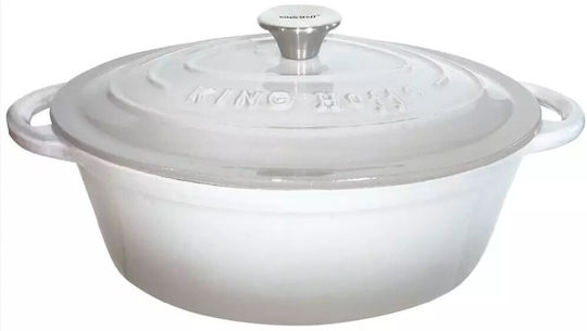 KING Hoff Deep Pot made of Cast Iron 6.2lt / 33cm