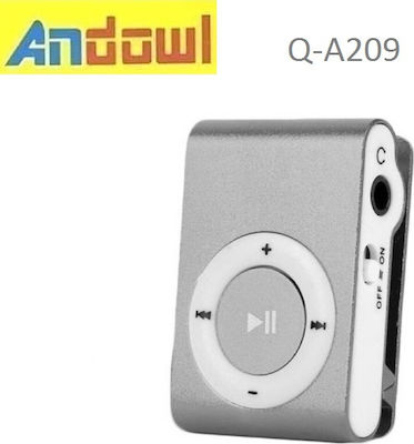 Andowl Q-A209 MP3 Player (16GB) Γκρι