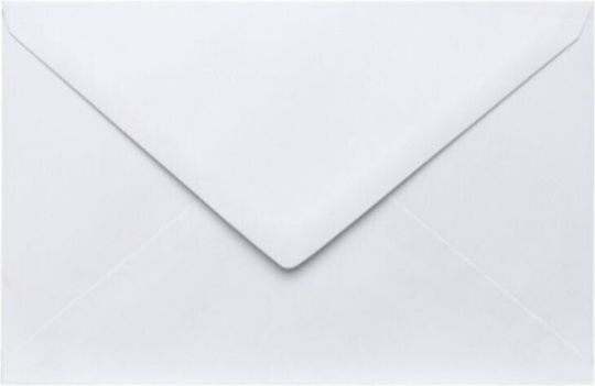 Metron Envelope Invitations 1pcs in White Color