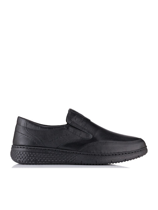 Next Step Shoes Pantofi casual pentru bărbați Anatomici Negre