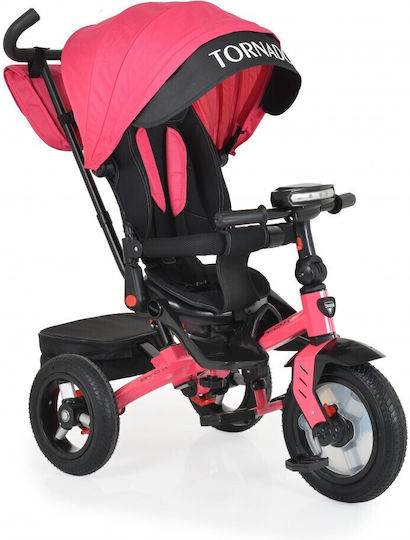 Byox Tornado Convertible with Parental Handle for 3-6 Years Pink