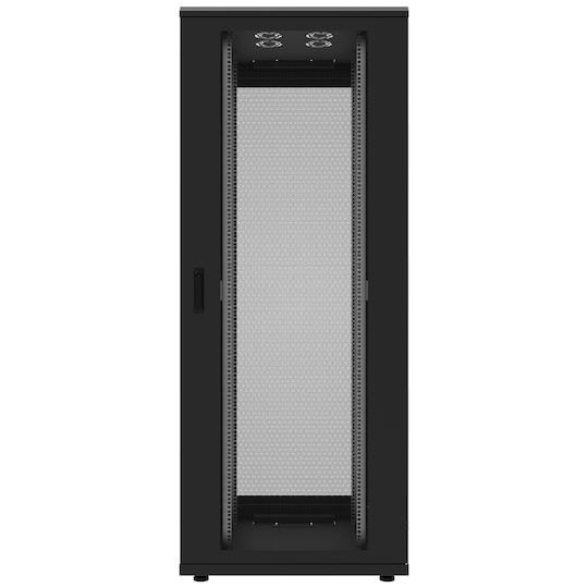 Canovate Επιδαπέδια Καμπίνα Rack 42U 80x100cm Μαύρο CSS-9-4280F