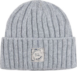 Pepe Jeans Knitted Beanie Cap Gray