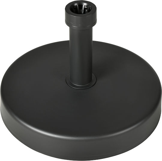 Outsunny Umbrella Stand made of Plastic in Black Color 45x45x33cm