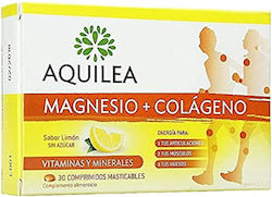 Aquilea Magnesio + Colágeno 30 μασώμενες ταμπλέτες