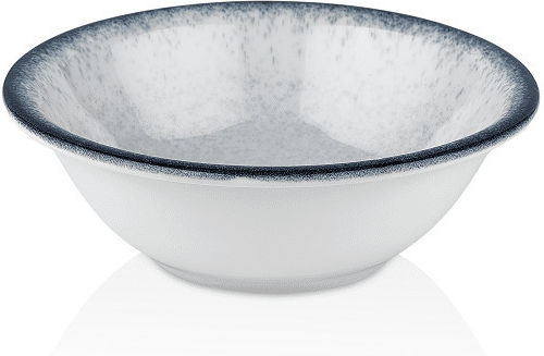 By Bone Occhio Servierschüssel Rund aus Porzellan Blau 6Stück