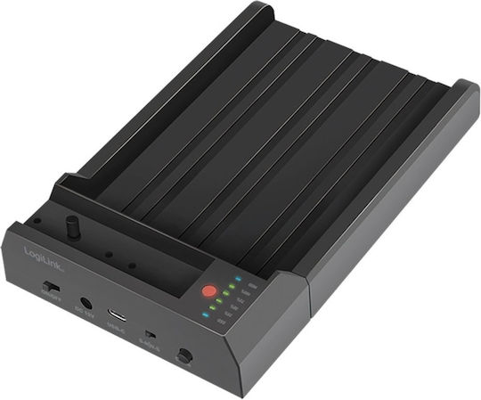 LogiLink Докинг станция за 2 Хард Диска SATA 2.5" / M.2 (2230)" / M.2 (2242)" / M.2 (2260)" / M.2 (2280)" с връзка USB 3.2 (QP0031)