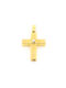 Kirkikosmima Women's Gold Cross 18K with Chain