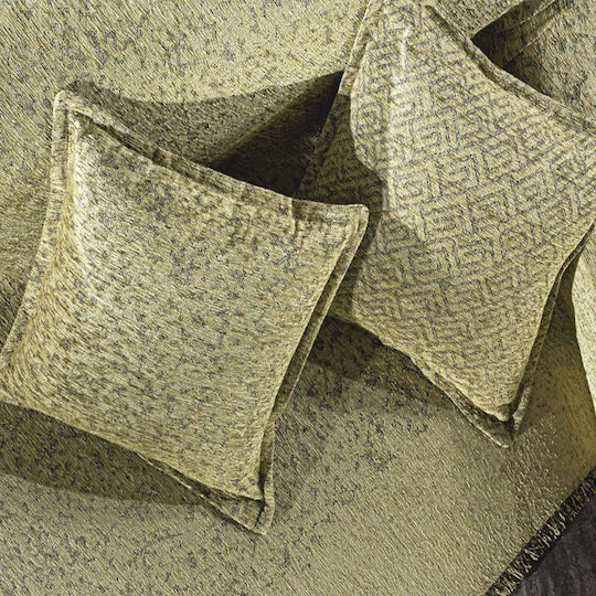 Guy Laroche Dekorativer Kissenbezug Matis Olive 50x50cm Guy Laroche Dekorativer Kissenbezug Matis Olive 50x50cm