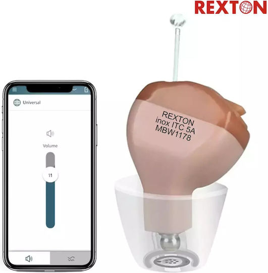 Rexton Digital ITC Hearing Aid for Right Ear