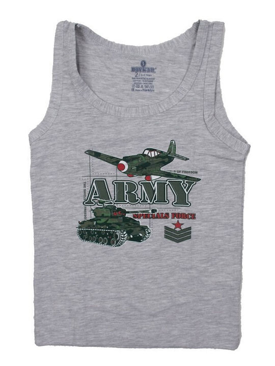 Baykar Kids Tank Top Gray 1pcs