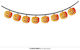 Carnival Garland for Halloween