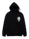 Cosmic Assemblage Sweatshirt mit Kapuze Schwarz