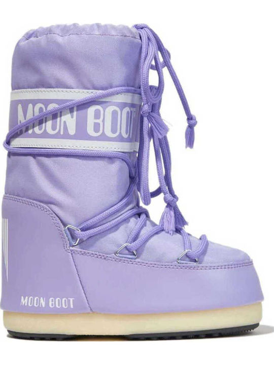 Moon Boot Icon Nylon Γυναικείες Μπότες Χιονιού ...