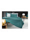 Guy Laroche Sheet Super-Double with Elastic 160x200+35cm. Minimal Petrol