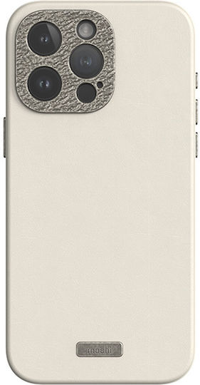 Moshi Napa Brieftasche Leder Gray (iPhone 15)