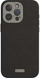 Moshi Napa Brieftasche Leder Schwarz (iPhone 15)
