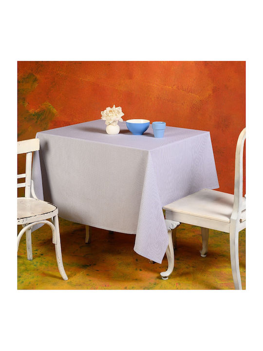 Melinen Tablecloth Cotton Doris Grey 140x240cm