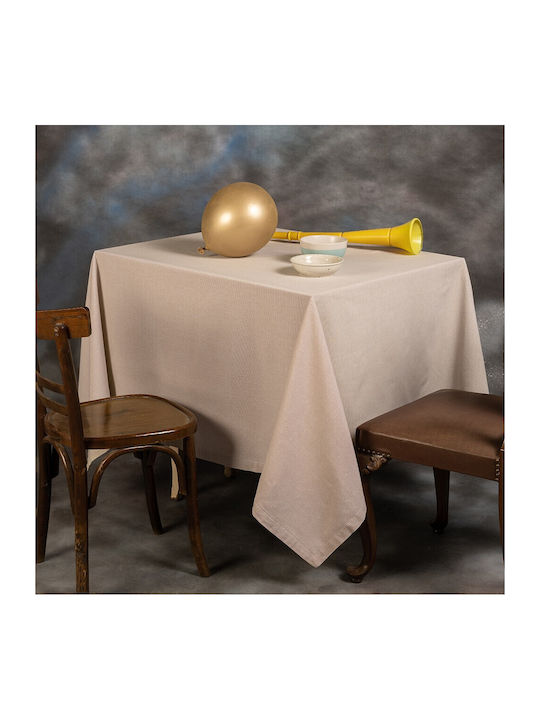 Melinen Luise Tablecloth Beige 150x300cm