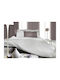 Guy Laroche Duvet Cover Cotton Satin Queen 255x245 Minimal Silver