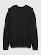 GAP Herren Langarm-Pullover Schwarz