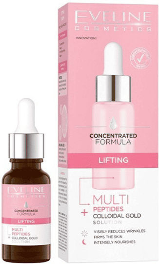 Eveline Concentrated Moisturizing & Anti-aging Serum Face with Peptides for Firming & Nourishment 18ml