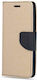 Wallet Synthetic Leather / Plastic / Silicone Gold (Huawei Mate 20)