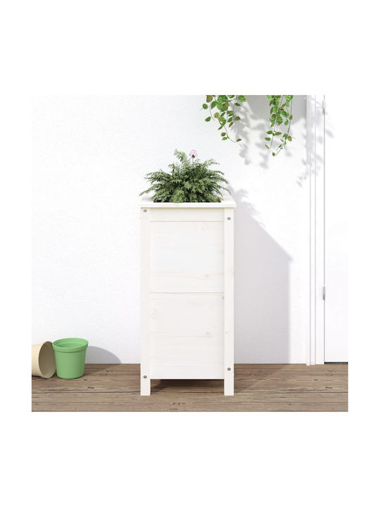 vidaXL Blumenkasten 40x78cm White 825276